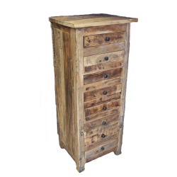 Komoda z szuflafdami szfka z drewna egzotycznego 120cm